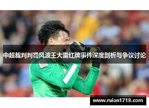 中超裁判判罚风波王大雷红牌事件深度剖析与争议讨论